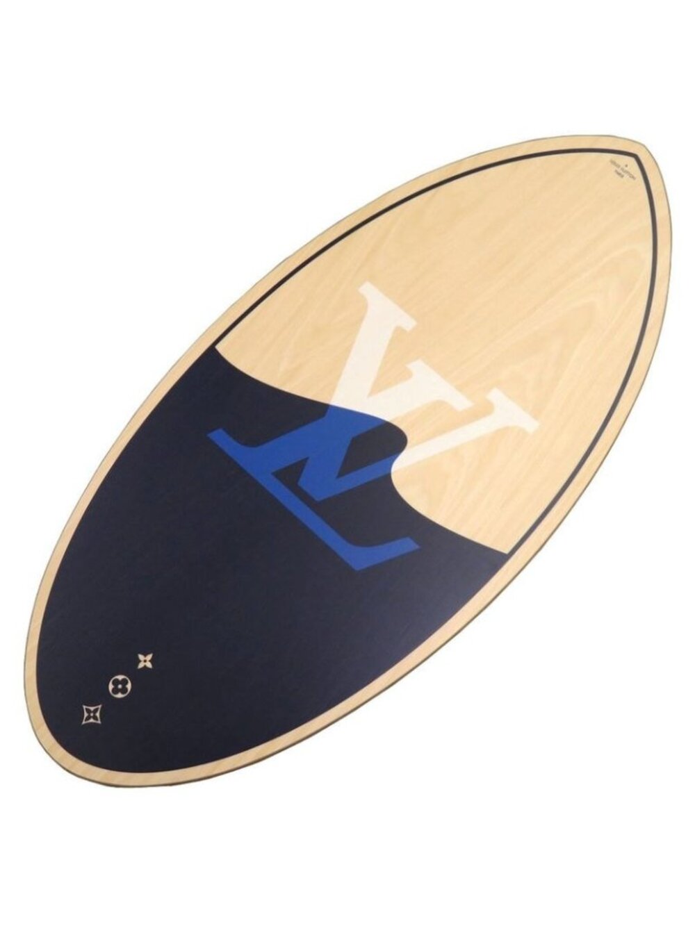 Louis Vuitton Monogram Escal Skimboard Gi0488 Wood Blue Sport 0064
